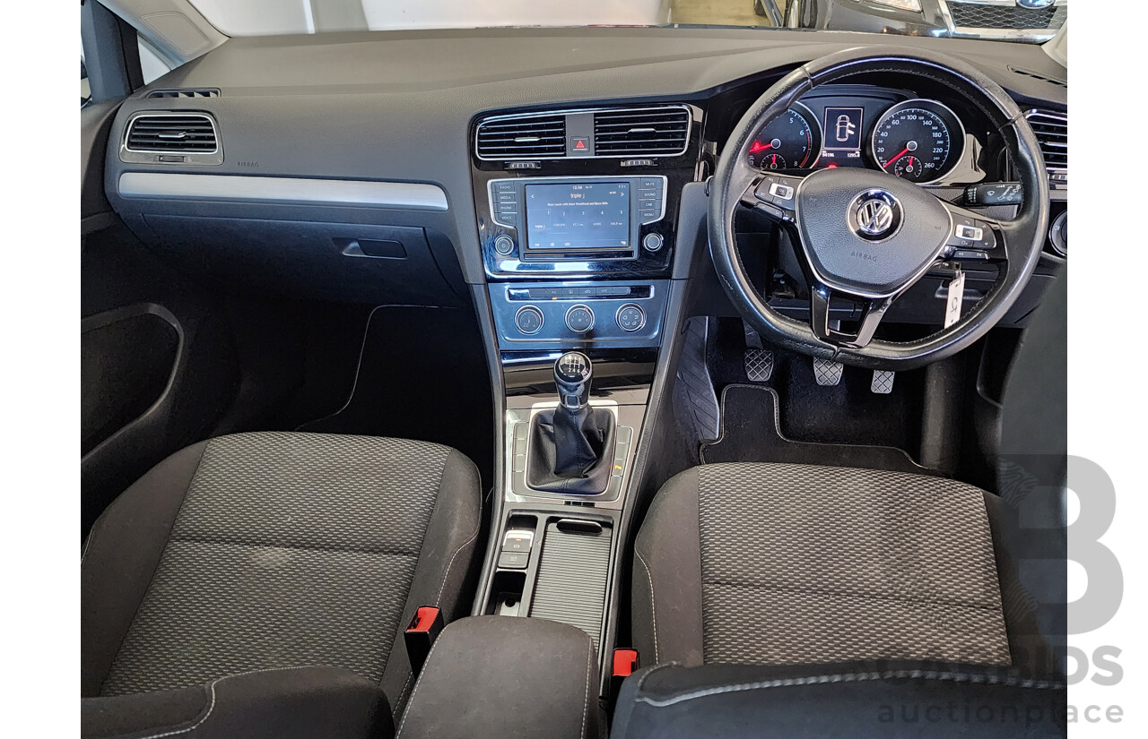 3/2017 Volkswagen Golf 92 TSI Trendline AU MY16 5d Hatchback Blue 1.4L