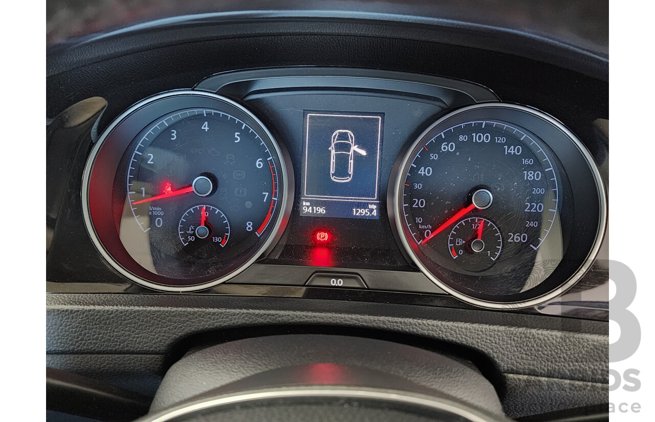 3/2017 Volkswagen Golf 92 TSI Trendline AU MY16 5d Hatchback Blue 1.4L