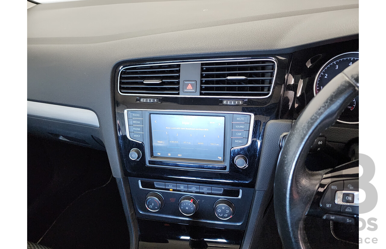 3/2017 Volkswagen Golf 92 TSI Trendline AU MY16 5d Hatchback Blue 1.4L