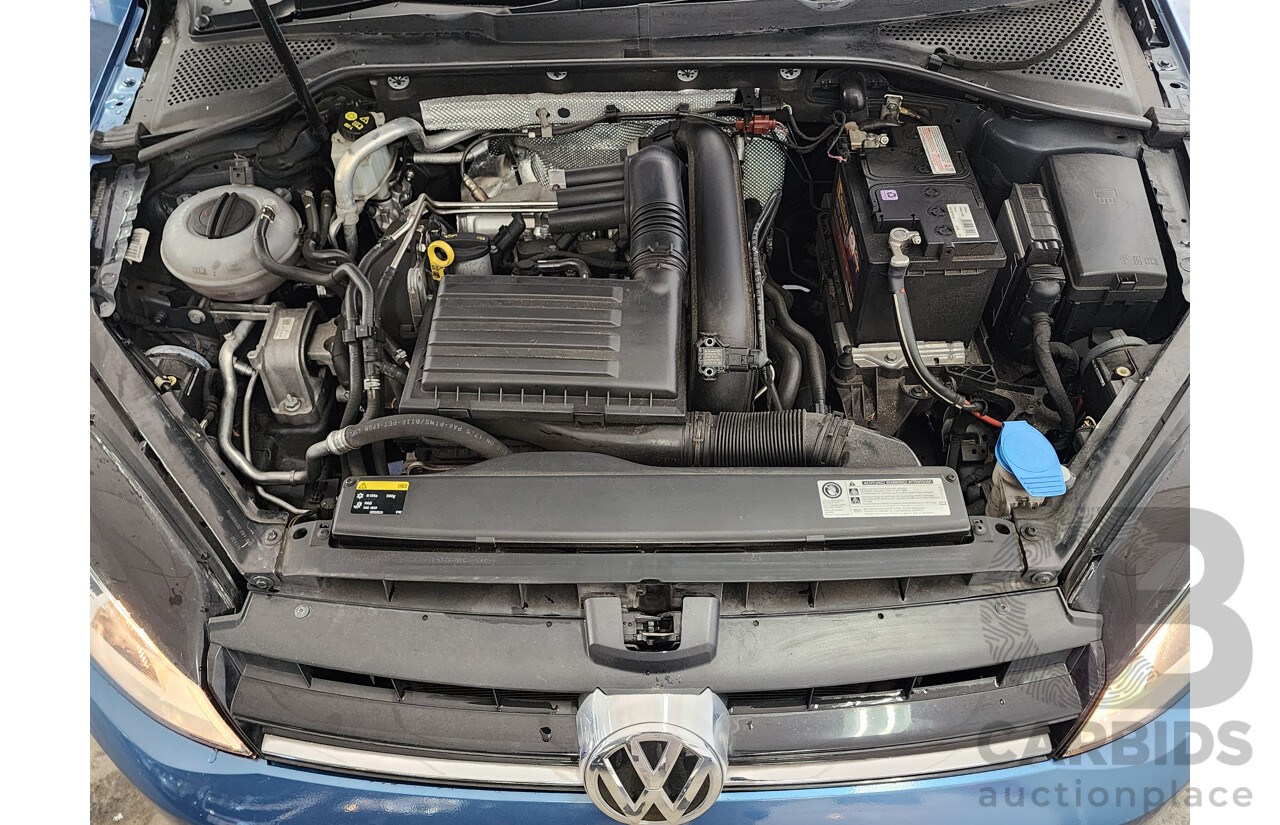3/2017 Volkswagen Golf 92 TSI Trendline AU MY16 5d Hatchback Blue 1.4L