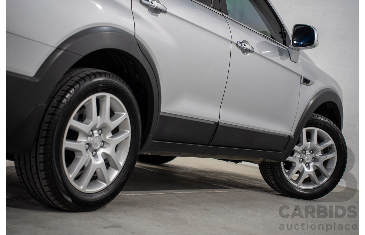 2/2017 Holden Captiva Active 5 (FWD) CG Series II 4d Wagon Nitrate Silver Metallic 2.4L