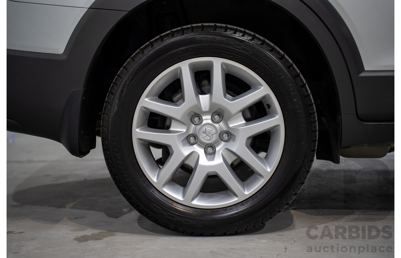 2/2017 Holden Captiva Active 5 (FWD) CG Series II 4d Wagon Nitrate Silver Metallic 2.4L