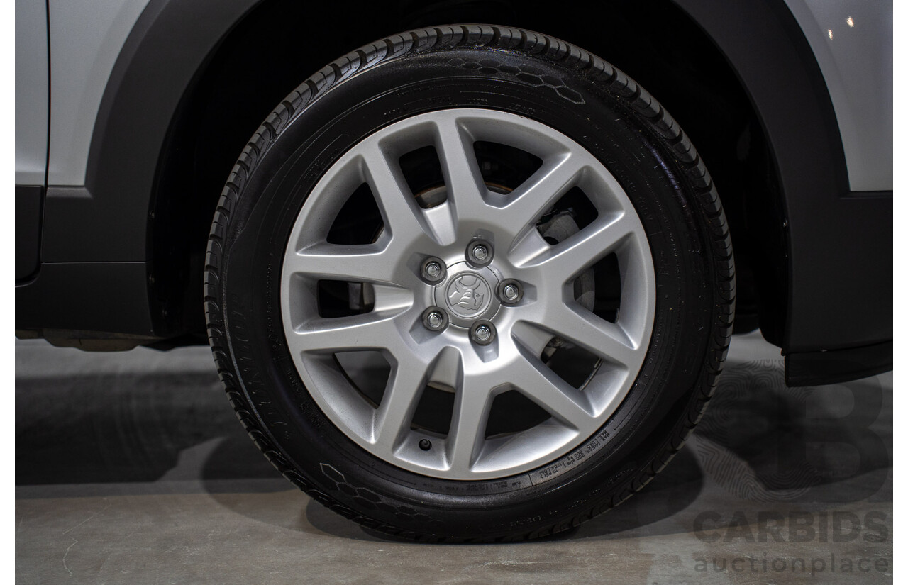 2/2017 Holden Captiva Active 5 (FWD) CG Series II 4d Wagon Nitrate Silver Metallic 2.4L