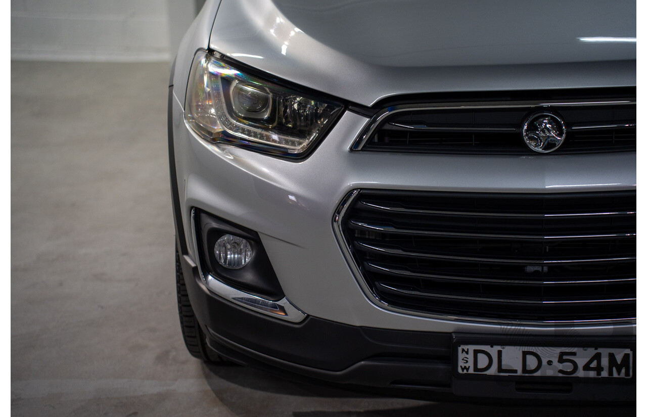 2/2017 Holden Captiva Active 5 (FWD) CG Series II 4d Wagon Nitrate Silver Metallic 2.4L