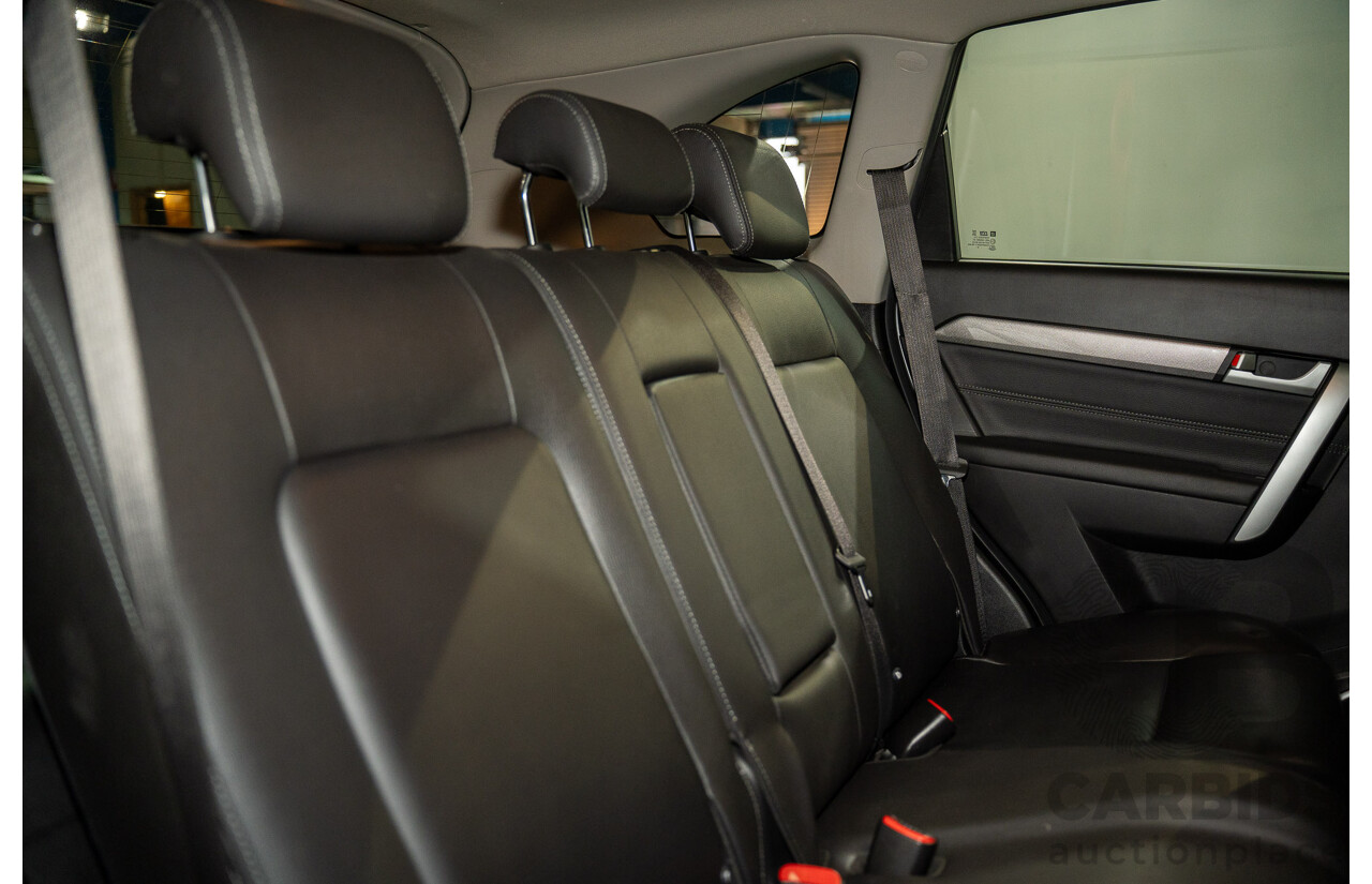 2/2017 Holden Captiva Active 5 (FWD) CG Series II 4d Wagon Nitrate Silver Metallic 2.4L