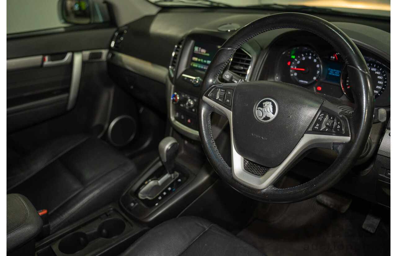 2/2017 Holden Captiva Active 5 (FWD) CG Series II 4d Wagon Nitrate Silver Metallic 2.4L