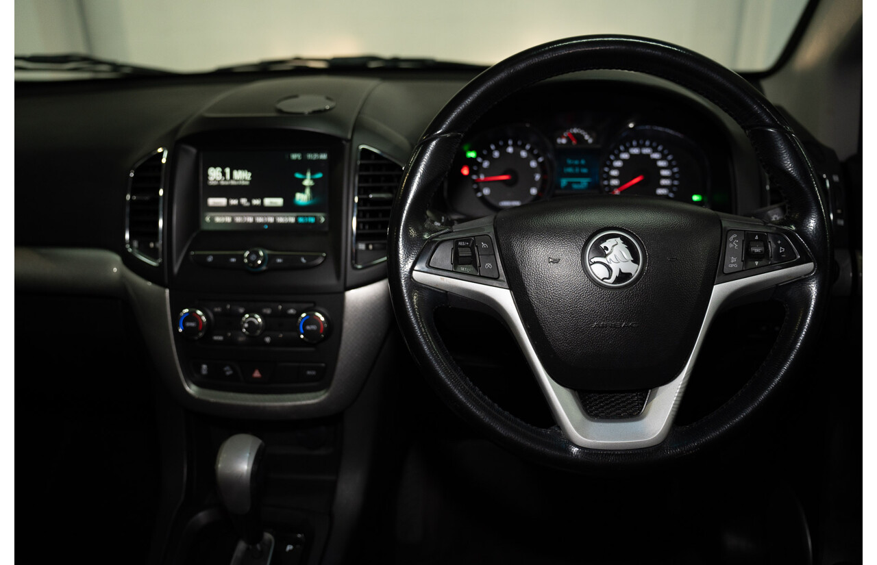 2/2017 Holden Captiva Active 5 (FWD) CG Series II 4d Wagon Nitrate Silver Metallic 2.4L