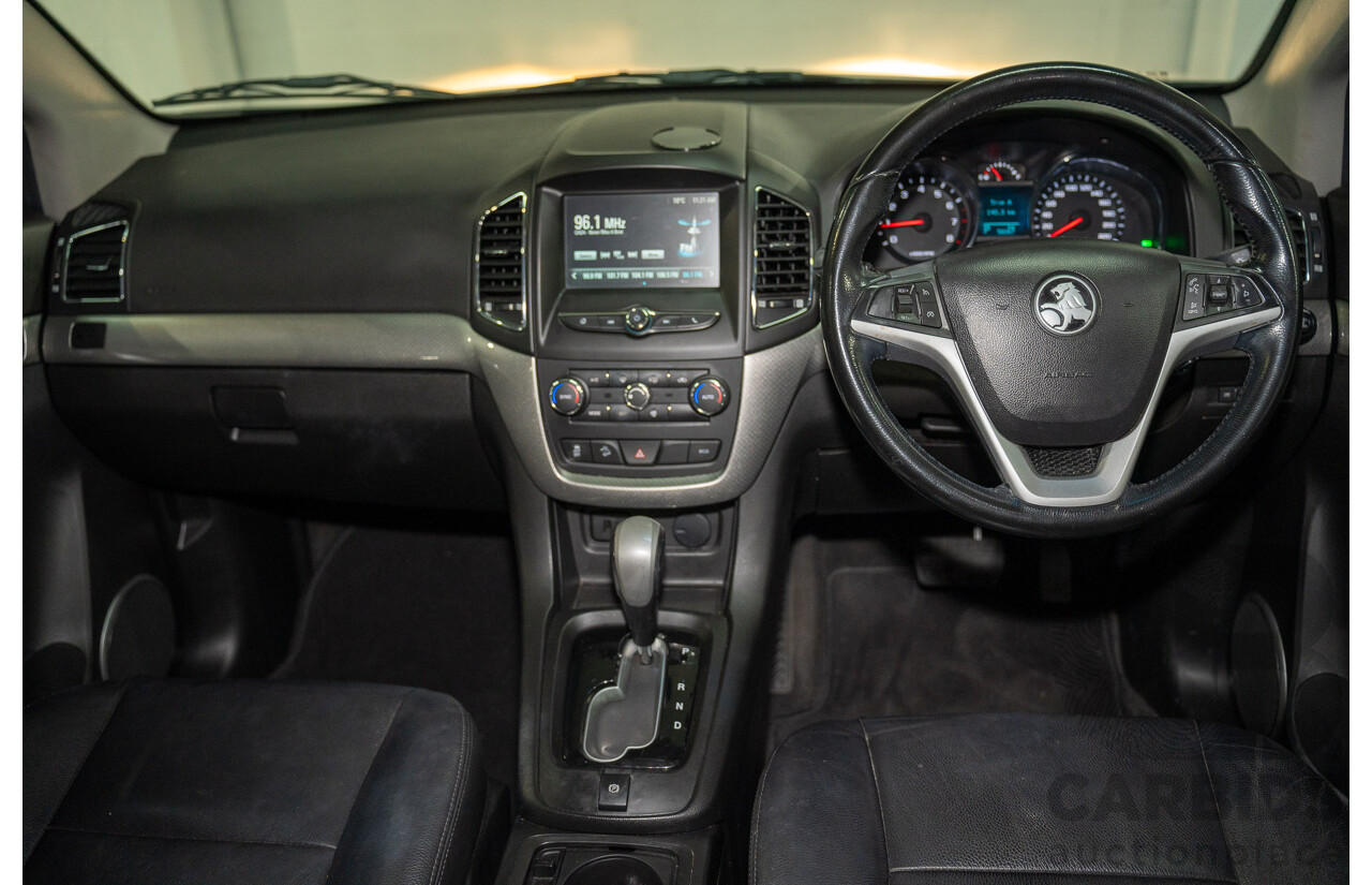 2/2017 Holden Captiva Active 5 (FWD) CG Series II 4d Wagon Nitrate Silver Metallic 2.4L