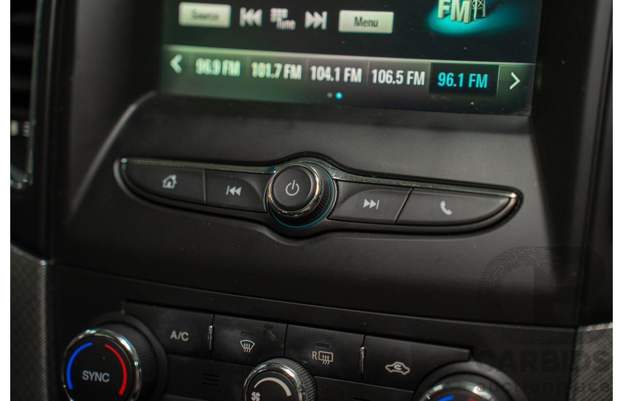 2/2017 Holden Captiva Active 5 (FWD) CG Series II 4d Wagon Nitrate Silver Metallic 2.4L