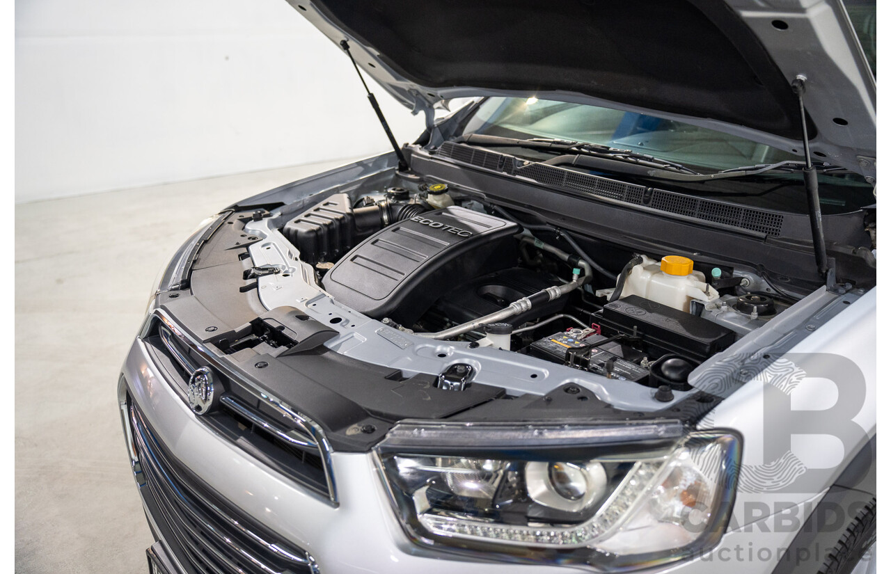 2/2017 Holden Captiva Active 5 (FWD) CG Series II 4d Wagon Nitrate Silver Metallic 2.4L
