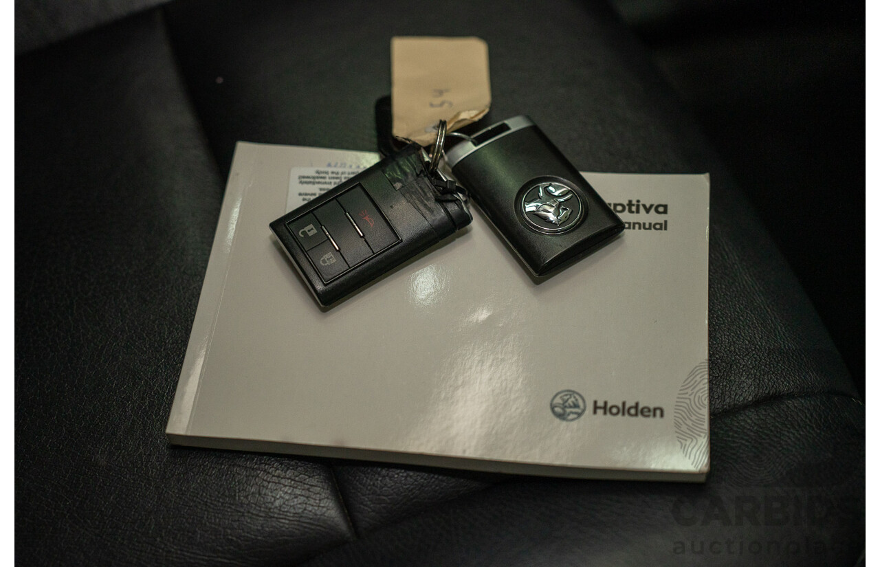 2/2017 Holden Captiva Active 5 (FWD) CG Series II 4d Wagon Nitrate Silver Metallic 2.4L