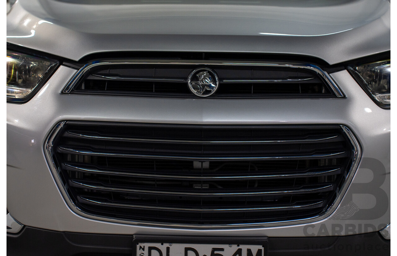 2/2017 Holden Captiva Active 5 (FWD) CG Series II 4d Wagon Nitrate Silver Metallic 2.4L