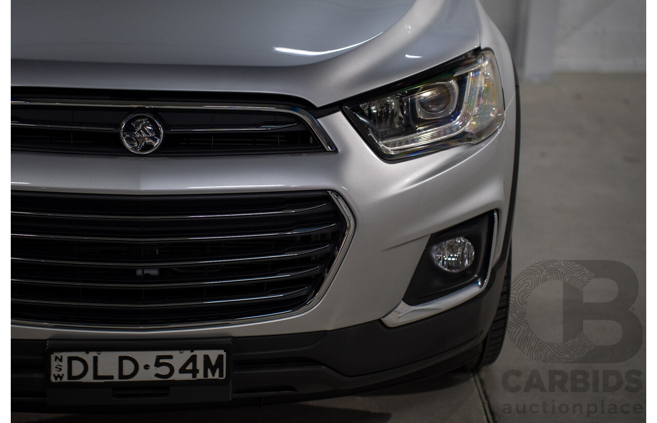 2/2017 Holden Captiva Active 5 (FWD) CG Series II 4d Wagon Nitrate Silver Metallic 2.4L