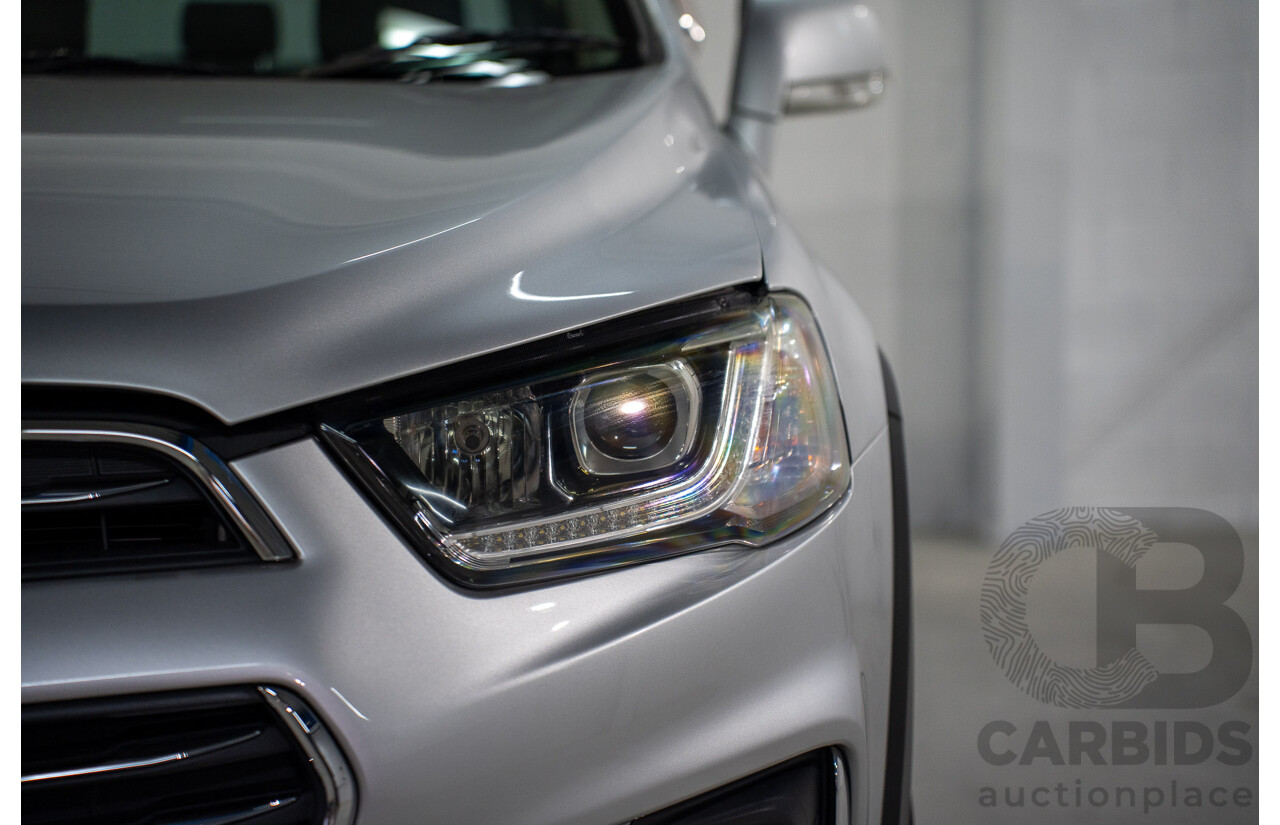 2/2017 Holden Captiva Active 5 (FWD) CG Series II 4d Wagon Nitrate Silver Metallic 2.4L