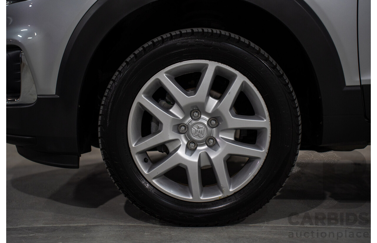 2/2017 Holden Captiva Active 5 (FWD) CG Series II 4d Wagon Nitrate Silver Metallic 2.4L