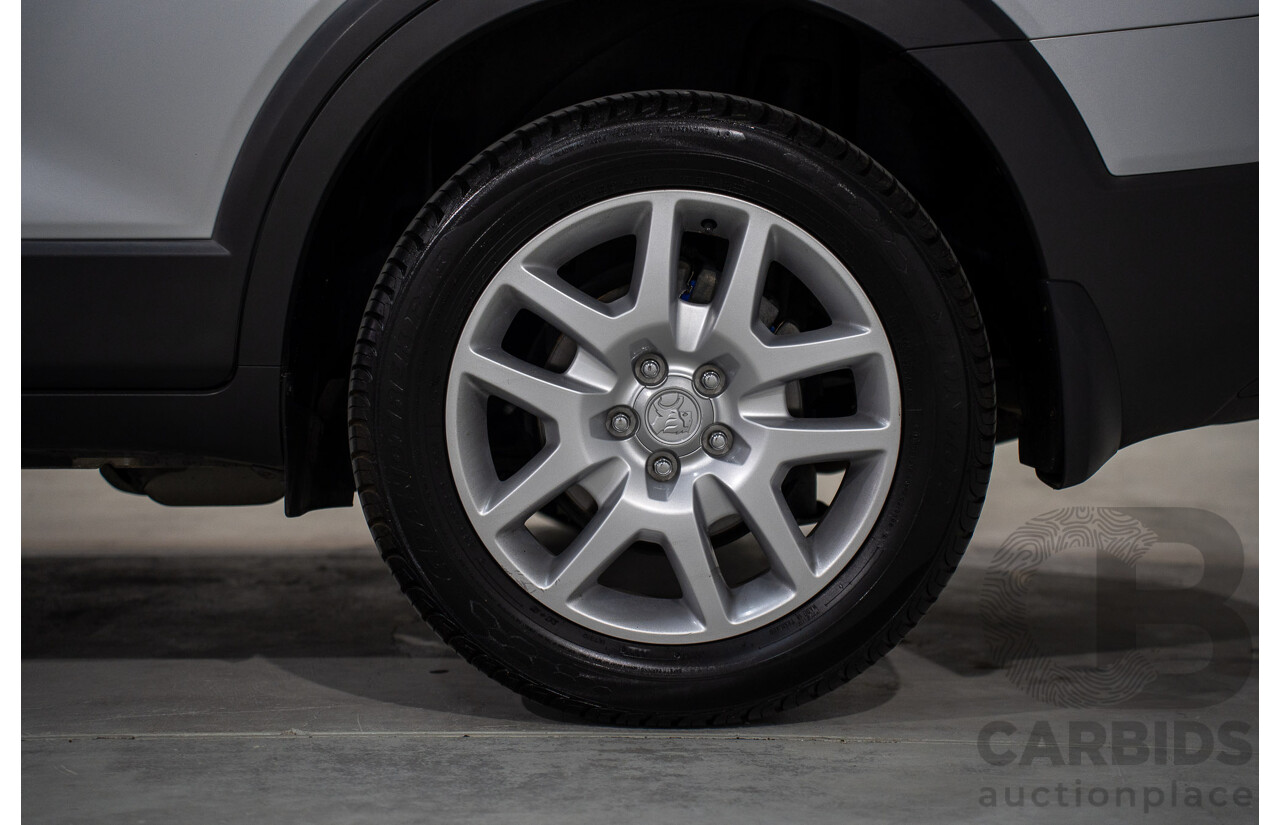 2/2017 Holden Captiva Active 5 (FWD) CG Series II 4d Wagon Nitrate Silver Metallic 2.4L