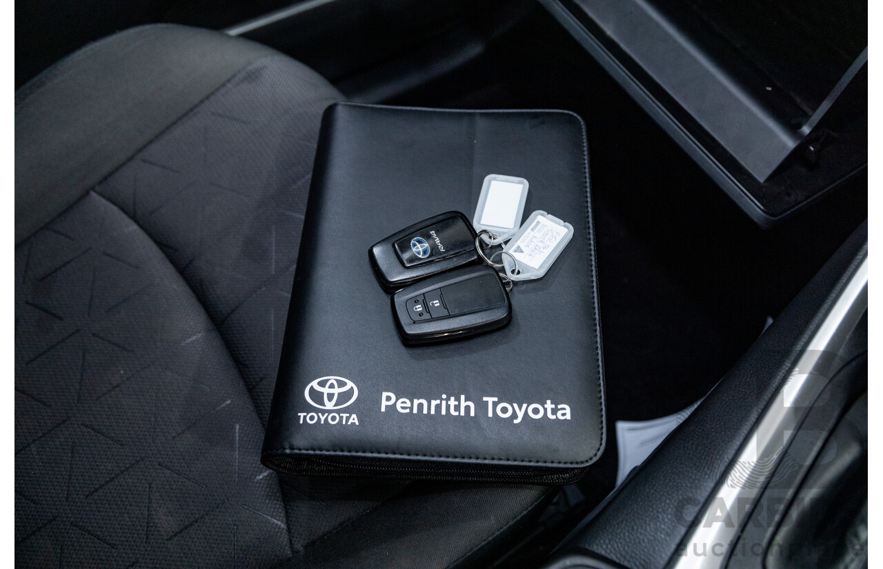 01/2021 Toyota RAV4 GXL Hybrid eFour (AWD) MY21 AXAH54R 4d Wagon Eclipse Black 2.5L / 88kw Hybrid