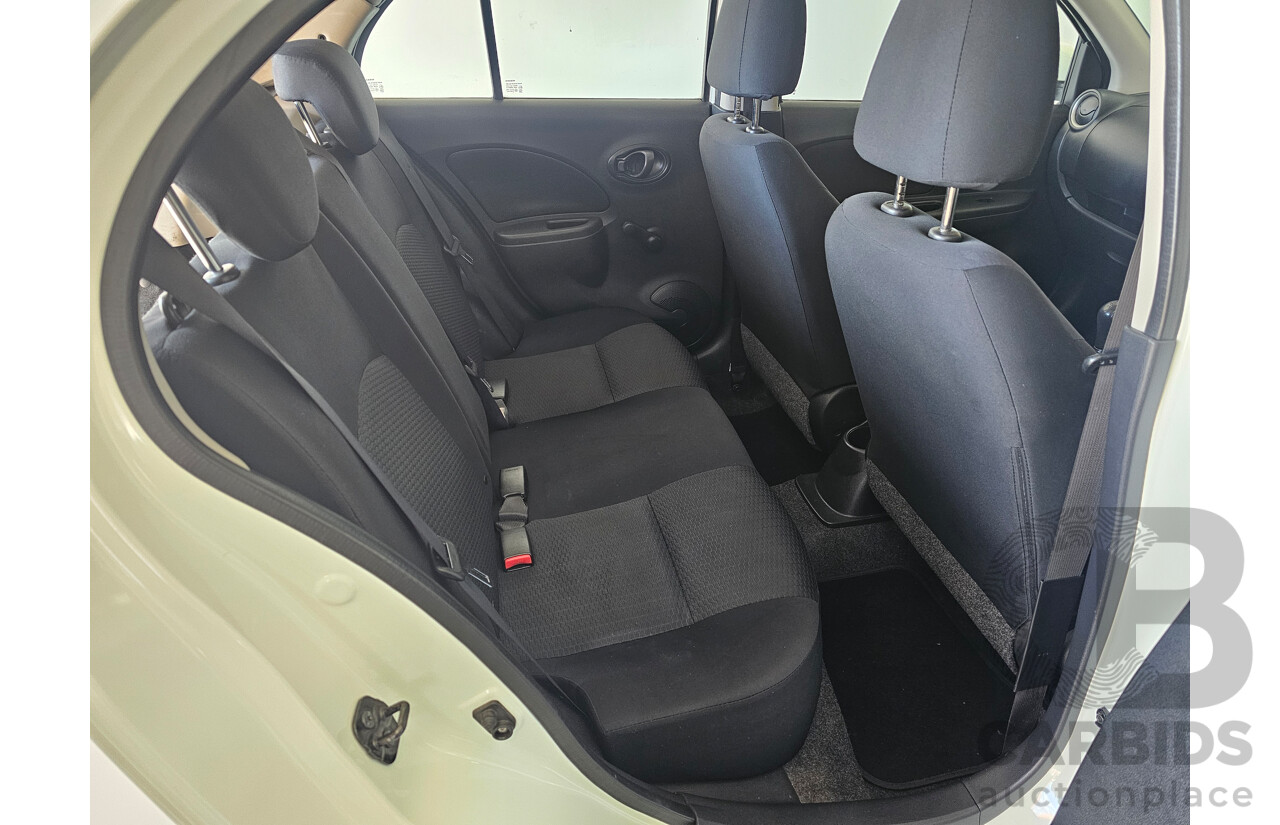 9/2011 Nissan Micra ST K13 5d Hatchback White 1.2L