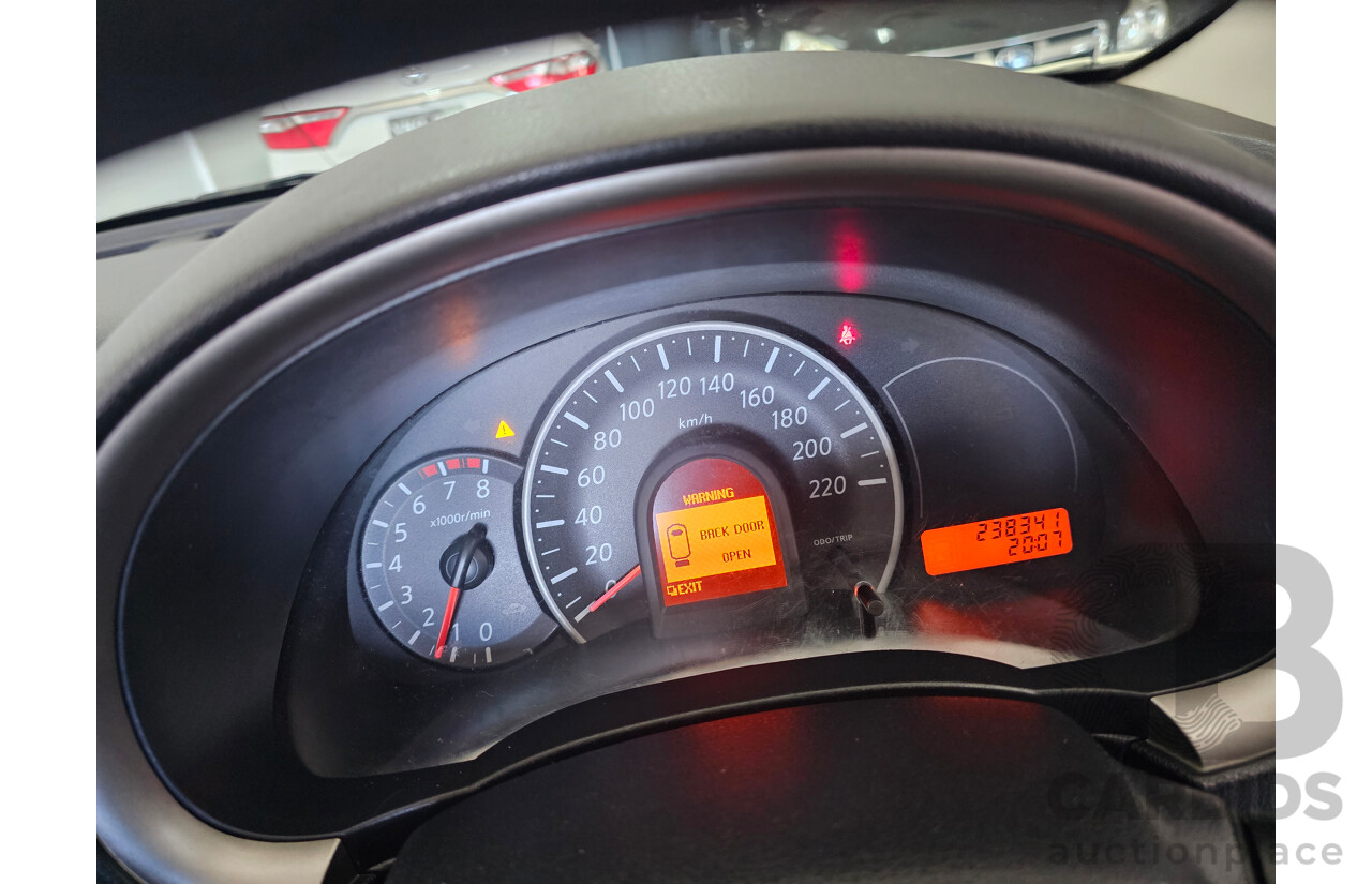 9/2011 Nissan Micra ST K13 5d Hatchback White 1.2L