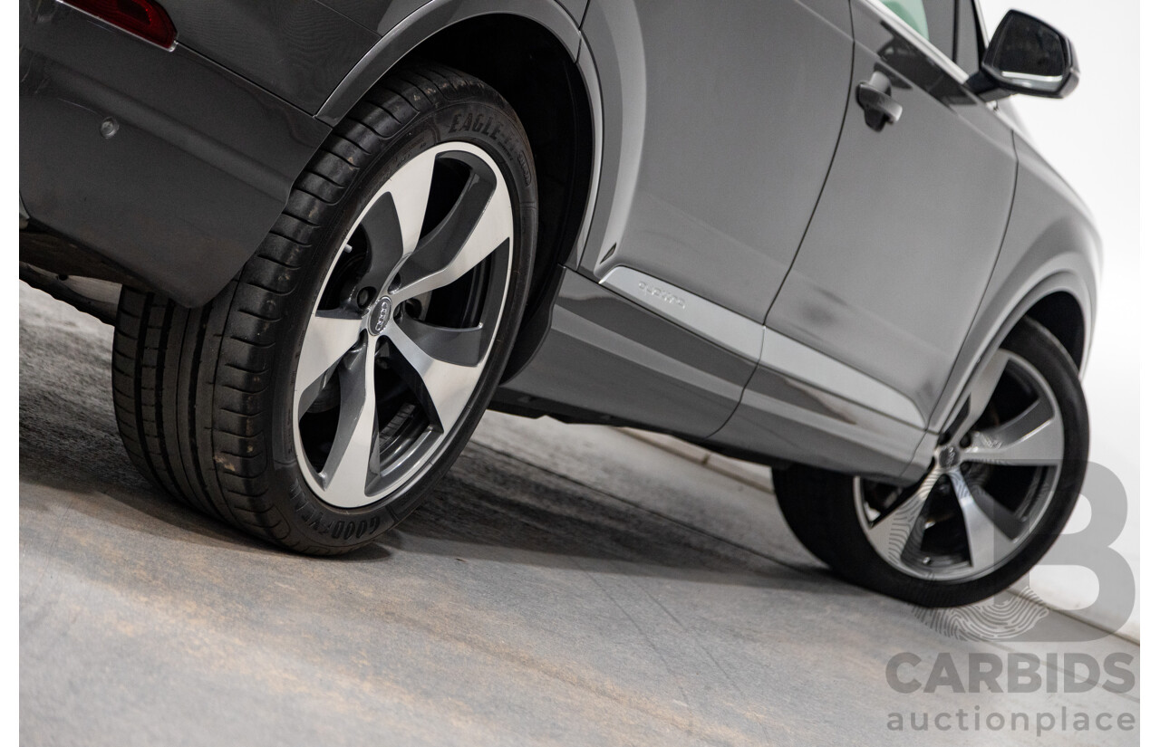 10/2019 Audi Q7 50 TDI Quattro (AWD) 4M MY19 4d Wagon Samurai Grey Metallic Turbo Diesel V6 3.0L - 7 Seater