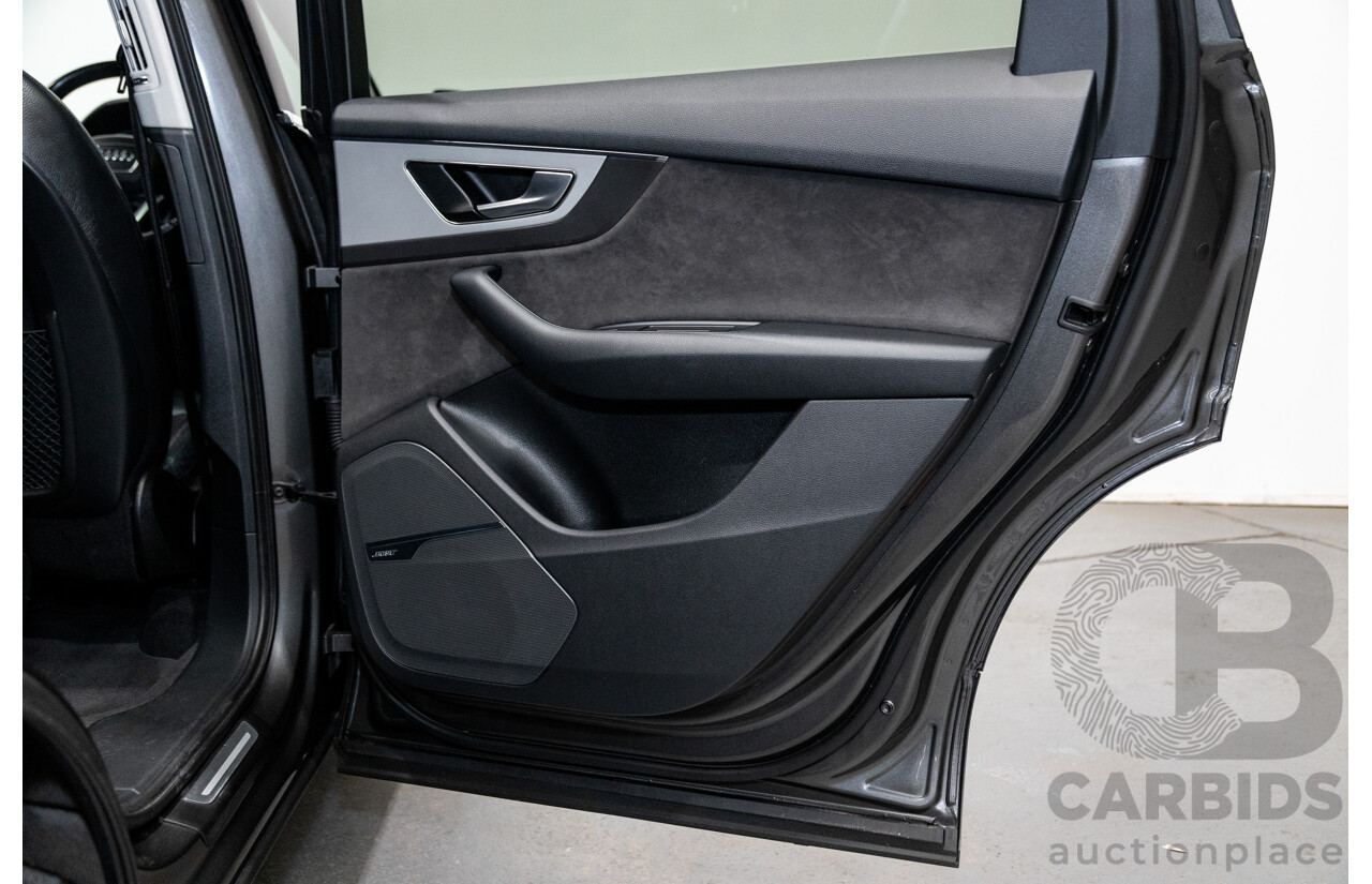 10/2019 Audi Q7 50 TDI Quattro (AWD) 4M MY19 4d Wagon Samurai Grey Metallic Turbo Diesel V6 3.0L - 7 Seater