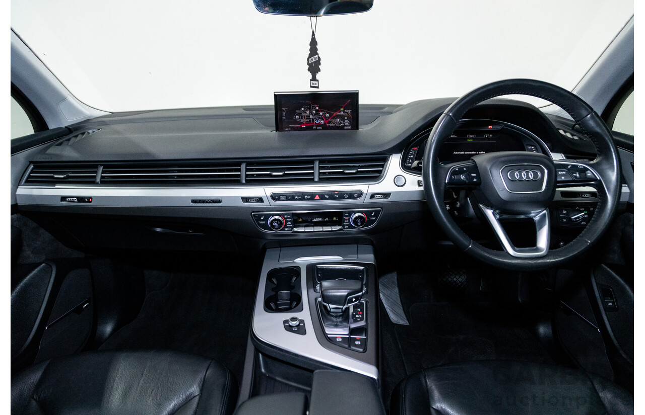 10/2019 Audi Q7 50 TDI Quattro (AWD) 4M MY19 4d Wagon Samurai Grey Metallic Turbo Diesel V6 3.0L - 7 Seater
