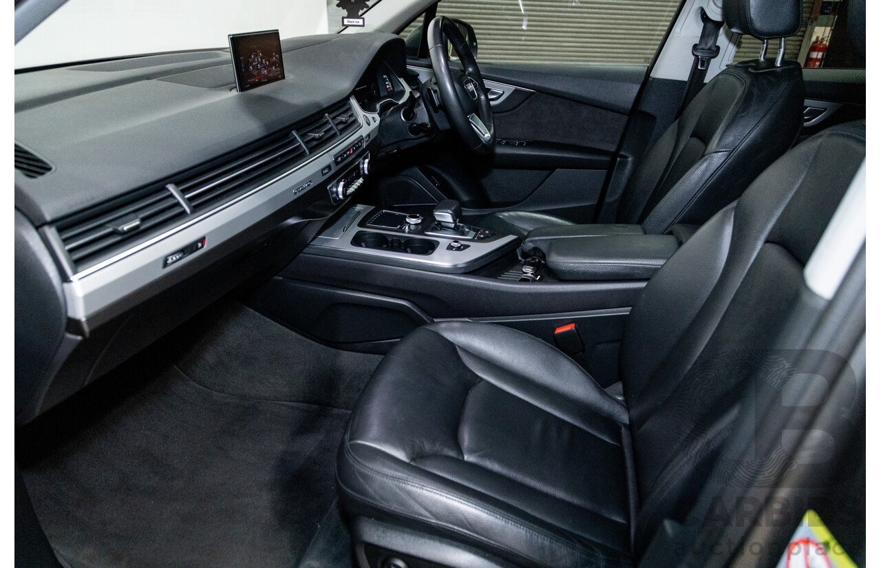 10/2019 Audi Q7 50 TDI Quattro (AWD) 4M MY19 4d Wagon Samurai Grey Metallic Turbo Diesel V6 3.0L - 7 Seater