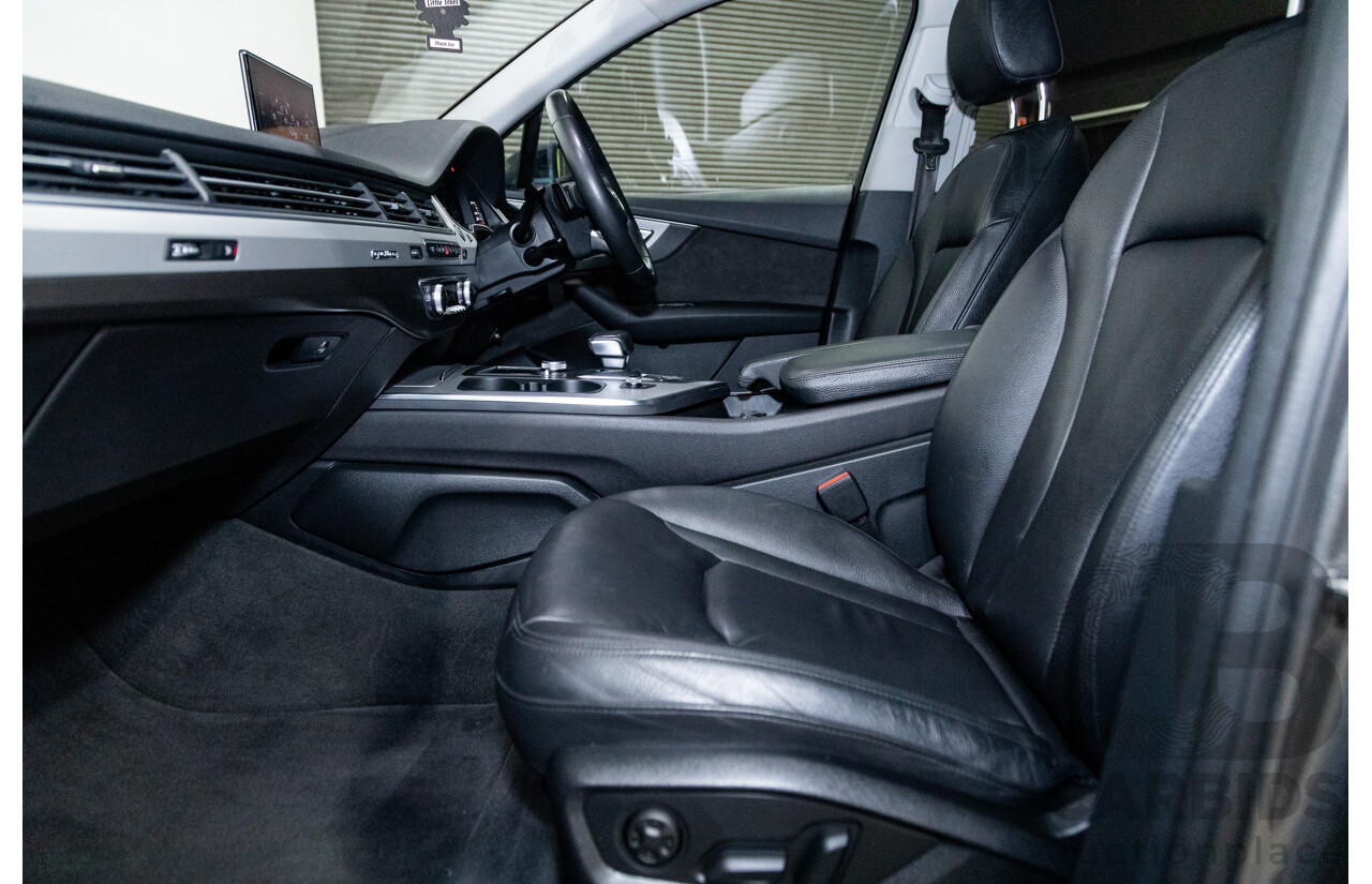 10/2019 Audi Q7 50 TDI Quattro (AWD) 4M MY19 4d Wagon Samurai Grey Metallic Turbo Diesel V6 3.0L - 7 Seater