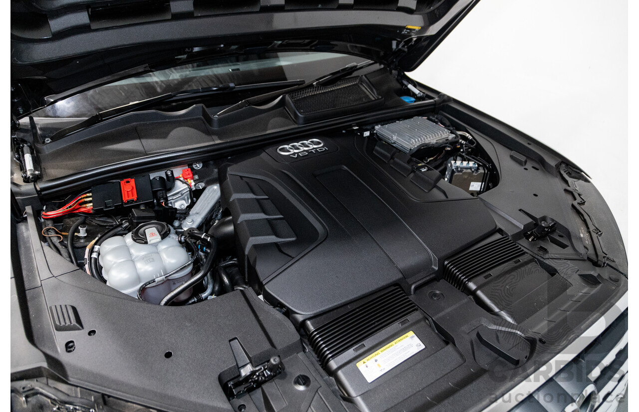 10/2019 Audi Q7 50 TDI Quattro (AWD) 4M MY19 4d Wagon Samurai Grey Metallic Turbo Diesel V6 3.0L - 7 Seater