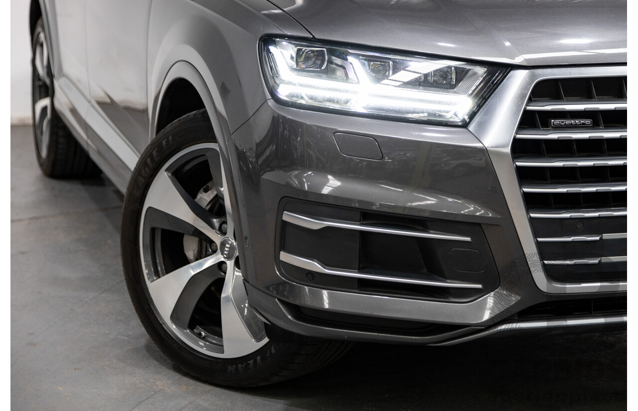 10/2019 Audi Q7 50 TDI Quattro (AWD) 4M MY19 4d Wagon Samurai Grey Metallic Turbo Diesel V6 3.0L - 7 Seater