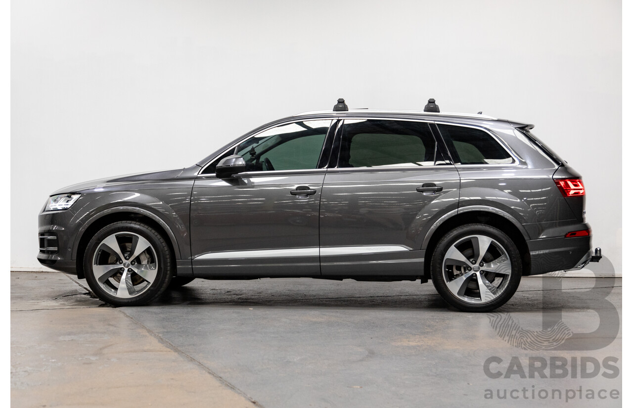10/2019 Audi Q7 50 TDI Quattro (AWD) 4M MY19 4d Wagon Samurai Grey Metallic Turbo Diesel V6 3.0L - 7 Seater