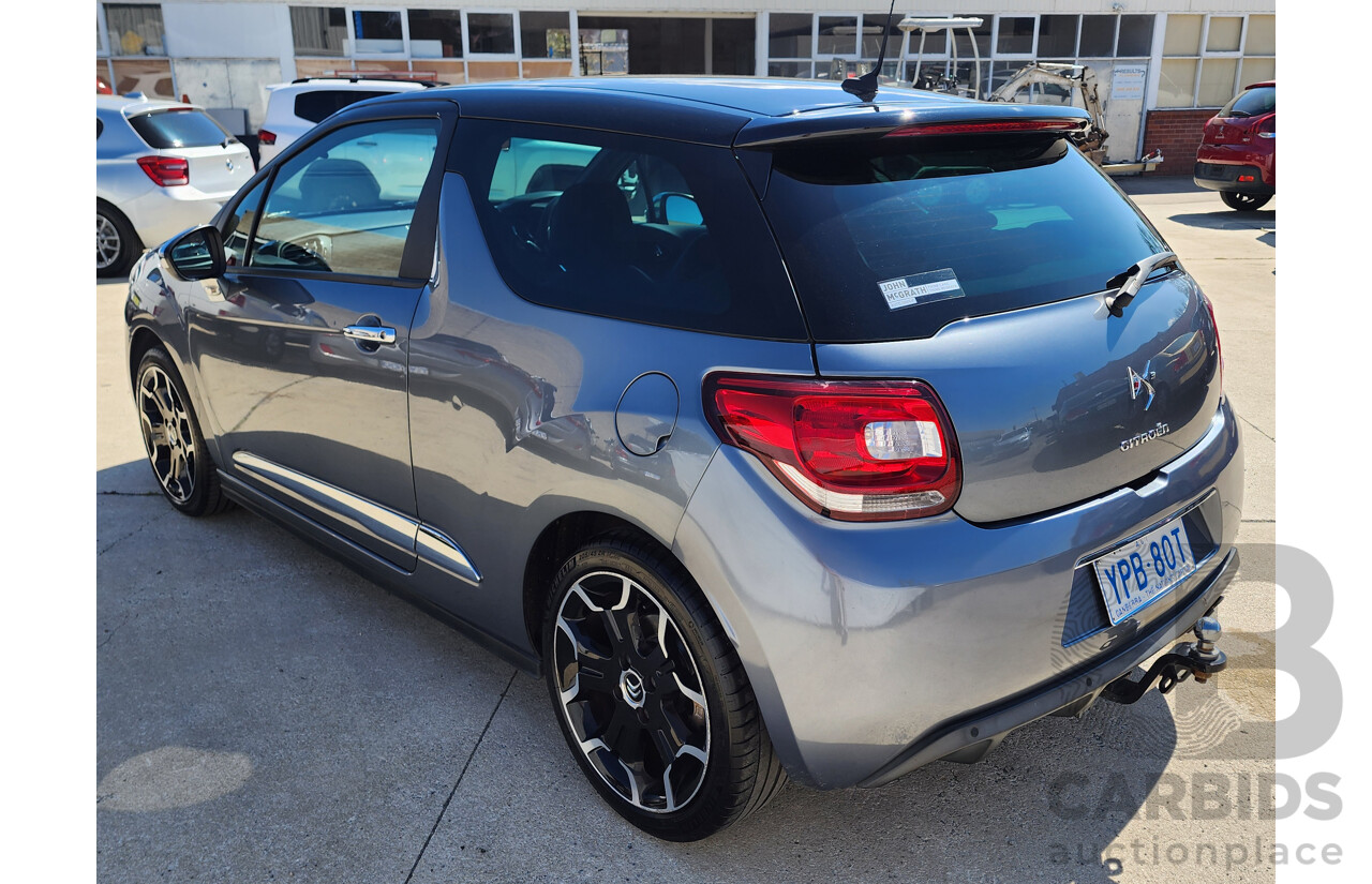 10/2011 Citroen DS3 Dsport  3d Hatchback Grey 1.6L