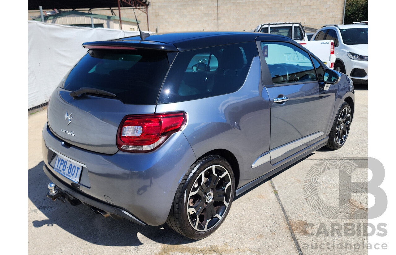 10/2011 Citroen DS3 Dsport  3d Hatchback Grey 1.6L