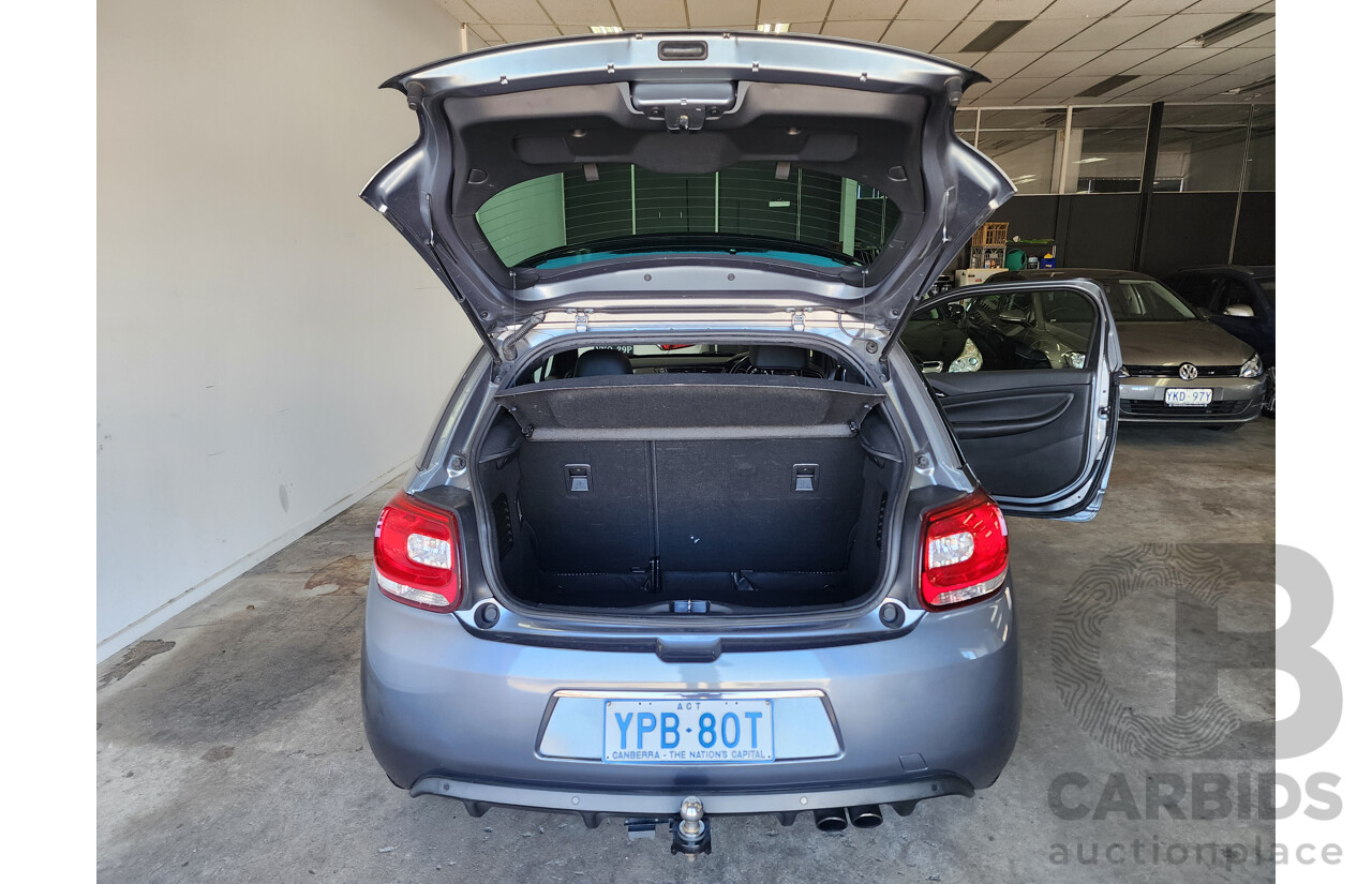10/2011 Citroen DS3 Dsport  3d Hatchback Grey 1.6L