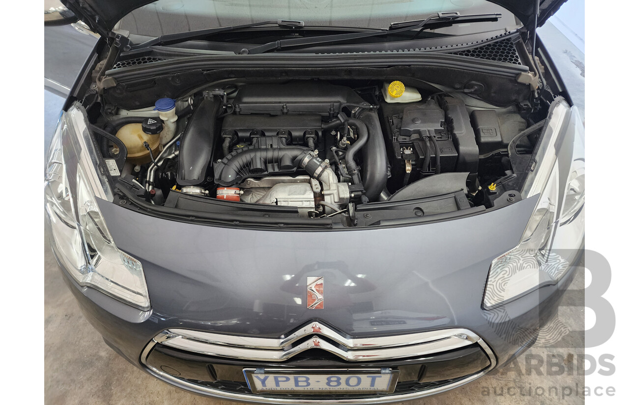 10/2011 Citroen DS3 Dsport  3d Hatchback Grey 1.6L