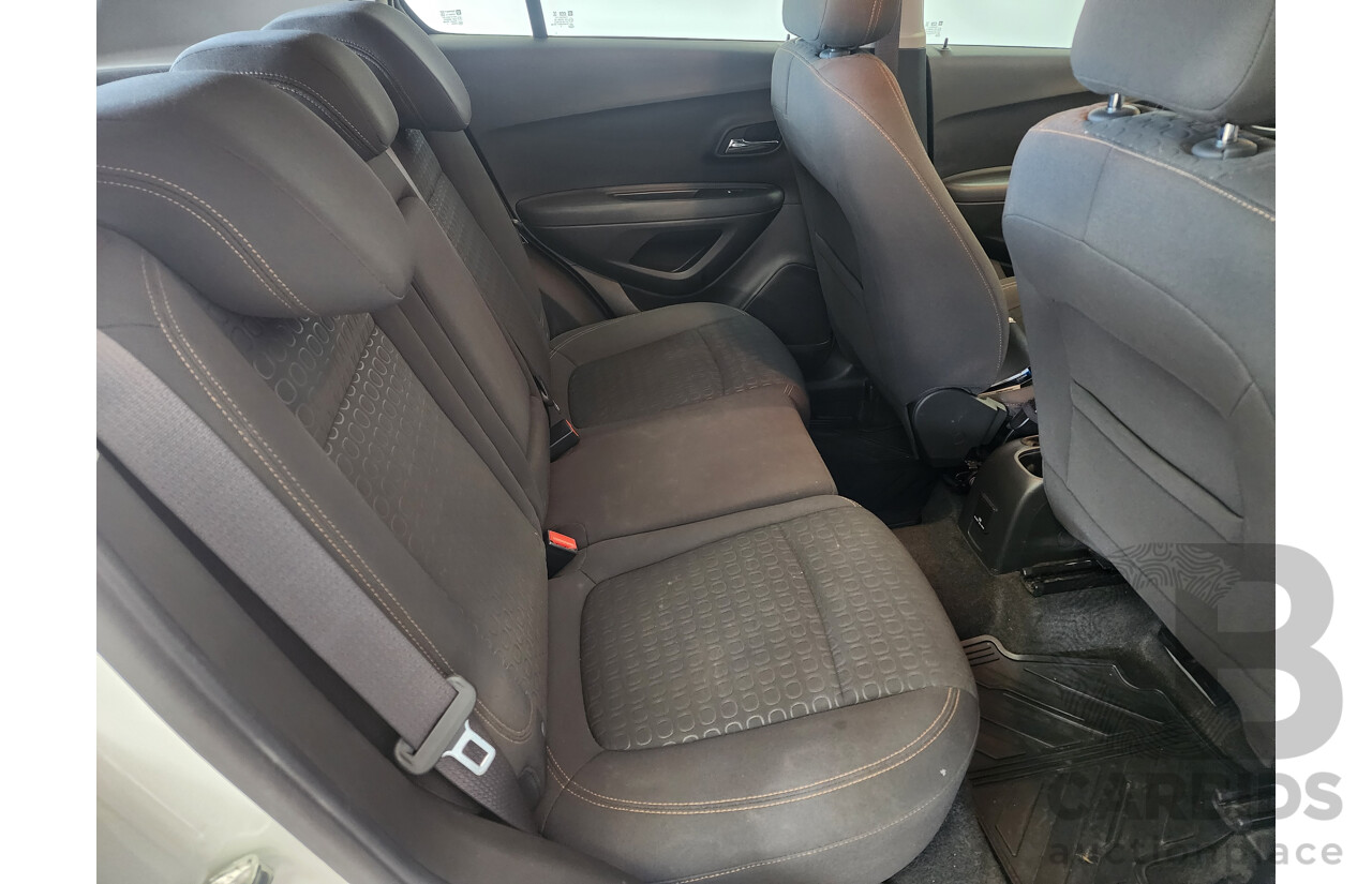 10/2017 Holden Trax LS TJ MY17 4d Wagon White 1.4L Turbo