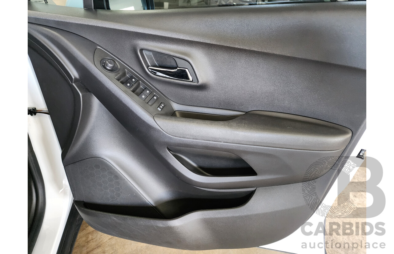 10/2017 Holden Trax LS TJ MY17 4d Wagon White 1.4L Turbo