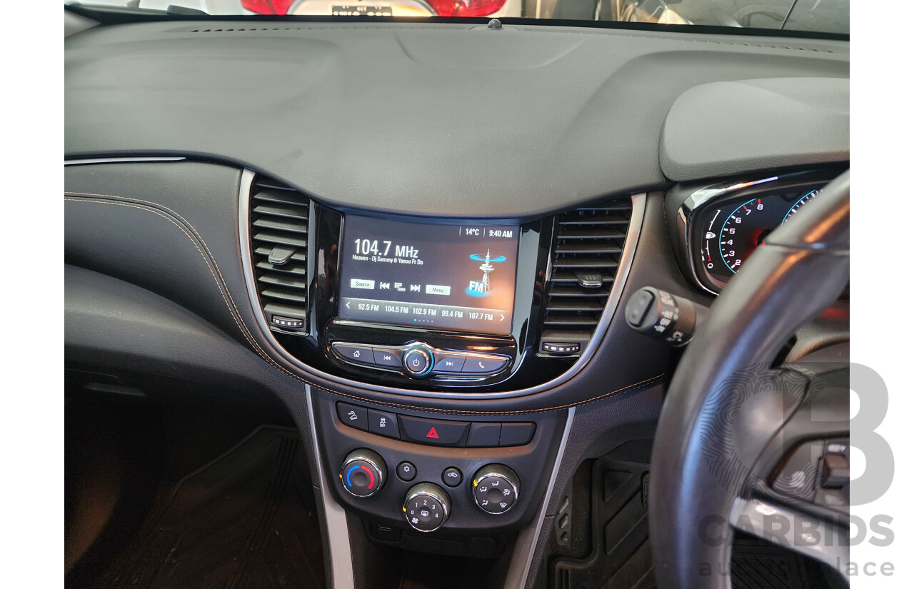 10/2017 Holden Trax LS TJ MY17 4d Wagon White 1.4L Turbo