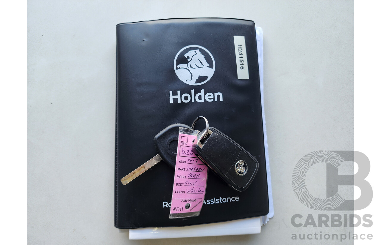 10/2017 Holden Trax LS TJ MY17 4d Wagon White 1.4L Turbo