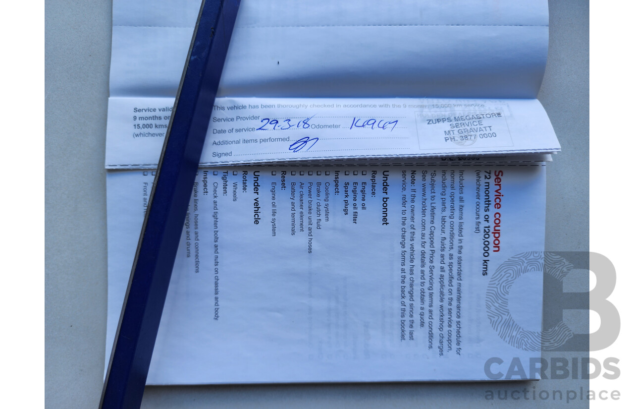 10/2017 Holden Trax LS TJ MY17 4d Wagon White 1.4L Turbo