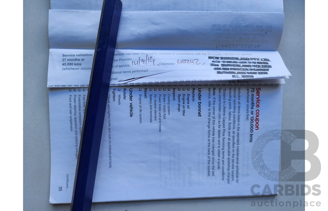 10/2017 Holden Trax LS TJ MY17 4d Wagon White 1.4L Turbo