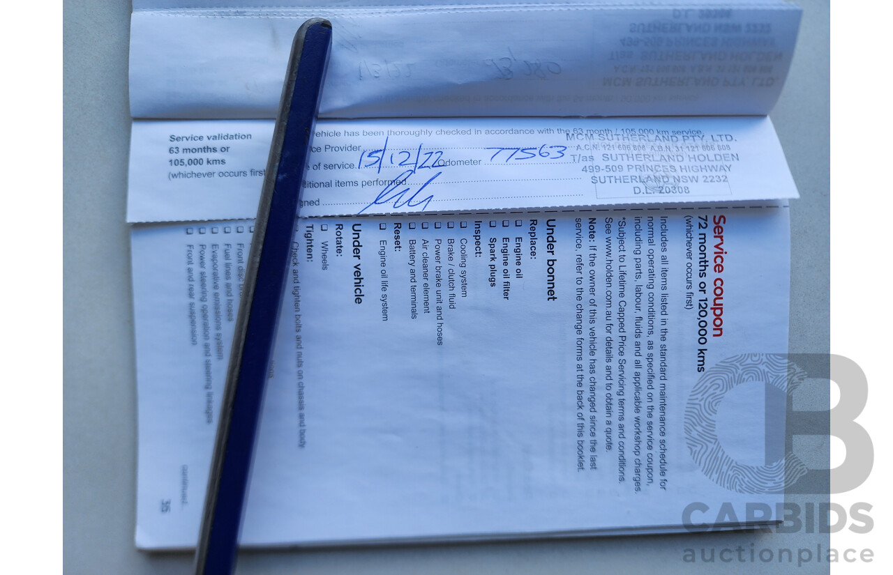 10/2017 Holden Trax LS TJ MY17 4d Wagon White 1.4L Turbo