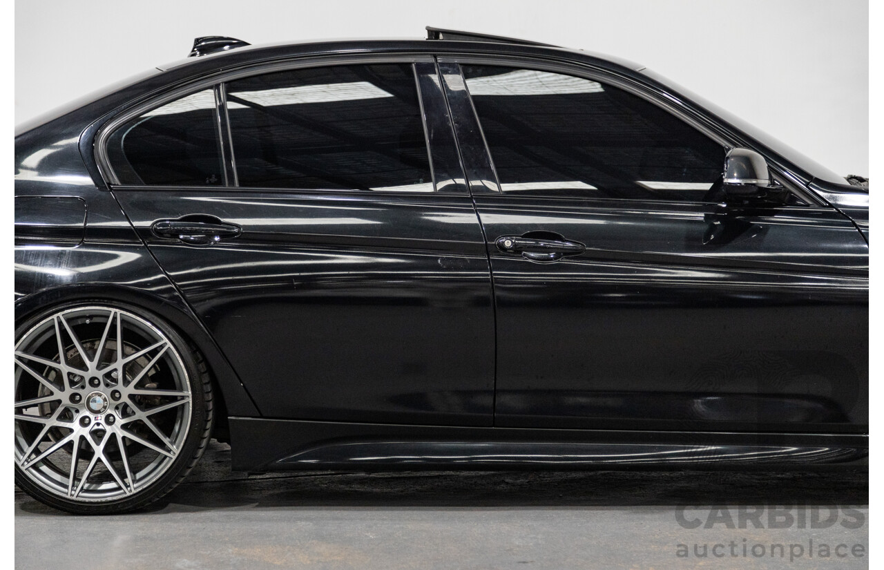07/2013 BMW 328i M-Sport Package F30 MY13 4d Black Turbo 2.0L