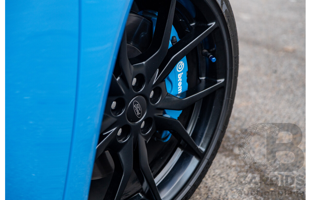 04/2017 Ford Focus RS (AWD) LZ MY17 4d Hatchback Nitrous Blue Turbo 2.3L