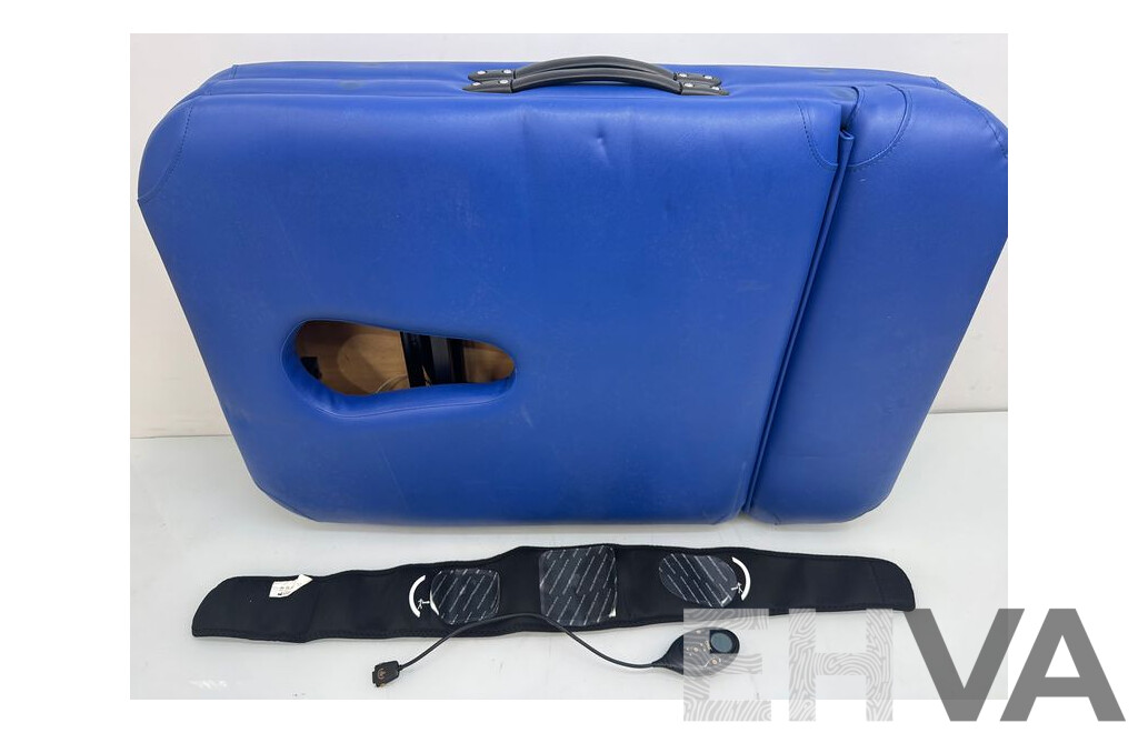 Massage Table & Slendertone BMR X-70 Flex Belt