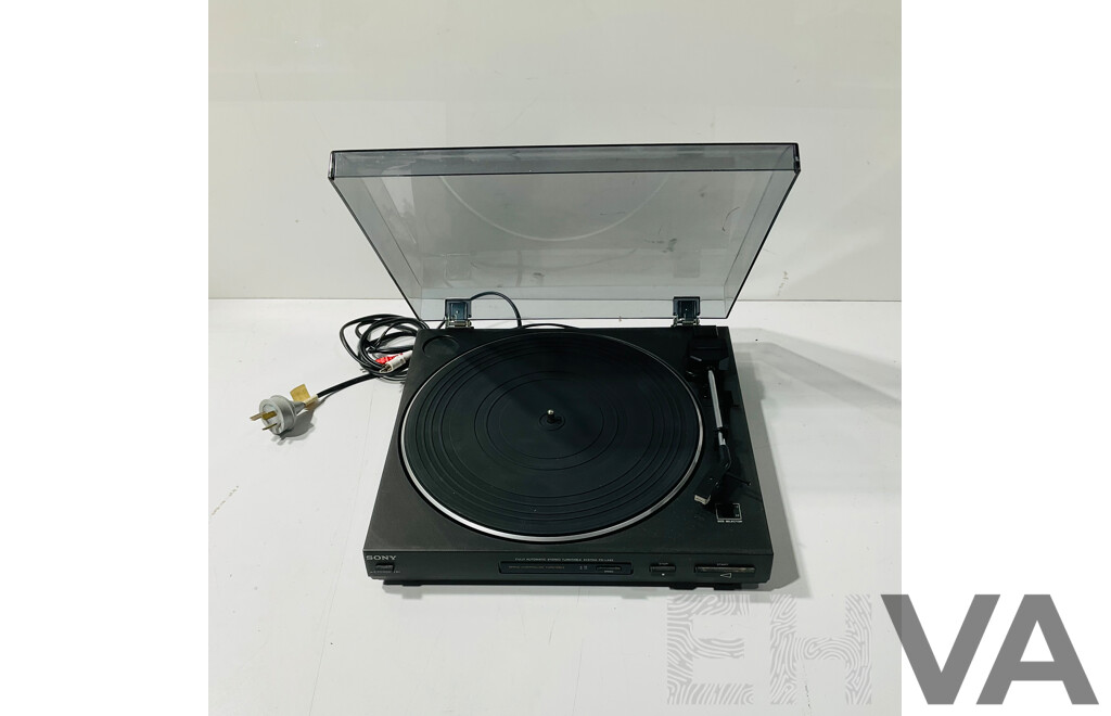 Sony Stereo Turntable System PS-LX62