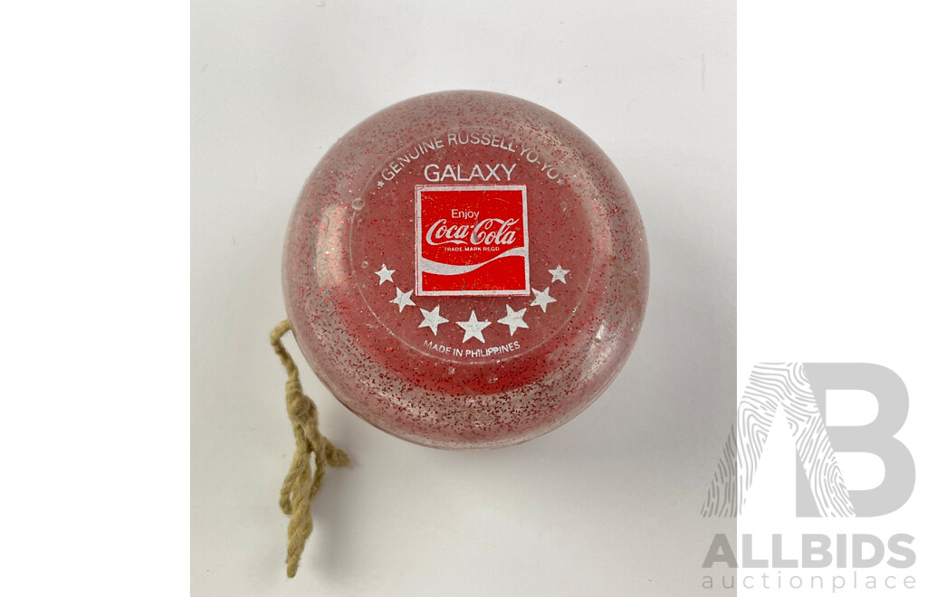 Vintage Coca Cola Russell Galaxy Yo-Yo