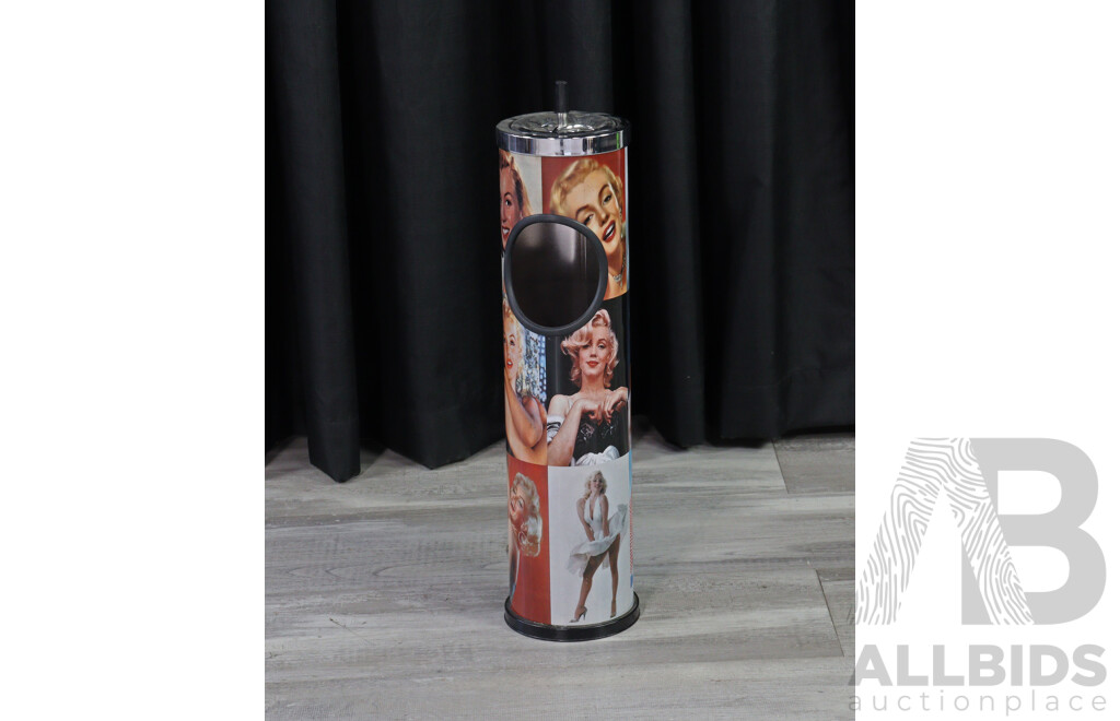 Marilyn Monroe Cylinder Ashtray