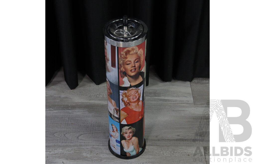 Marilyn Monroe Cylinder Ashtray