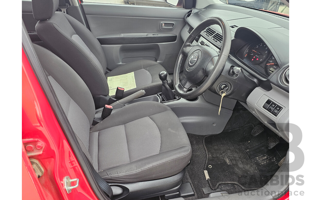 9/2006 Mazda Mazda2 NEO DY MY05 UPGRADE 5d Hatchback Red 1.5L